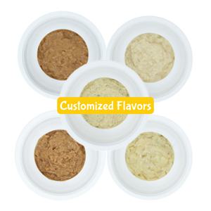 Puré de gato marca AMNA al por mayor, golosinas cremosas para gatos, 15g, comida húmeda para mascotas, pollo + sabor a hierba para gatos, 5 unids/bolsa - Product Image 3