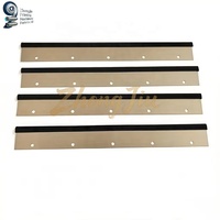 Lame de nettoyage 500*60*5 trous 42.010.180 pour machine d'impression offset Heidelberg GTO46, pièces de rechange