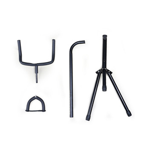 Metal Musical Instrument Tripod Holder Guitar Floor Stand for Acoustic Electric Guitar Bass - Product Image 6