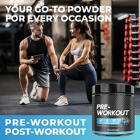 Op maat gemaakte smaken Pre-Workout Poeder met Creatine Beta-Alanine 300 Gram Energie Ondersteuning Prestatie Energie en Focus Drinkmix
