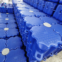 Plateforme flottante en HDPE pour ponton, quai flottant pour bateaux et navires, passerelle marine en HDPE