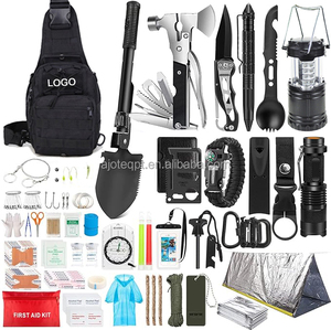 AJOTEQPT 250 adet Survival dişli ilk yardım kiti <span class=keywords><strong>Molle</strong></span> sistemi uyumlu acil çadır macera kiti-güvenlik ve Survival dişli - Product Image 1