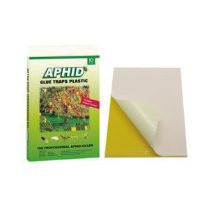 Piège à insectes collant jaune <span class=keywords><strong>professionnel</strong></span> pour le contrôle des moucherons, des pucerons et des mouches des fruits dans les serres et les vergers - Product Image 1