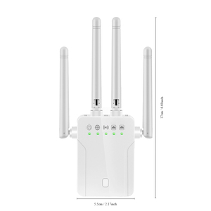 Ripetitore <span class=keywords><strong>Wi</strong></span>-<span class=keywords><strong>Fi</strong></span> Dual Band 2.4G 5G AC, Amplificatore di Segnale, Estensore <span class=keywords><strong>Wi</strong></span>-<span class=keywords><strong>Fi</strong></span> a Lungo Raggio 1200 Mbps, <span class=keywords><strong>Router</strong></span> - Product Image 6