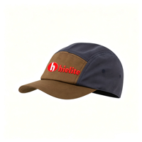 Casquettes et chapeaux de sport 5 panneaux personnalisés, imperméables, à séchage rapide, avec logo sur mesure, pour le camping, la course à pied et la mode