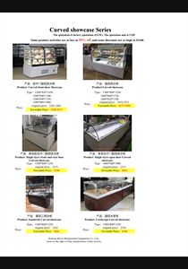 Vitrina Refrigerada para Panadería BREVIT de Acero Inoxidable 304 con Enfriamiento por Aire, 2 Puertas y Estantes Ajustables para Uso Comercial - Product Image 2