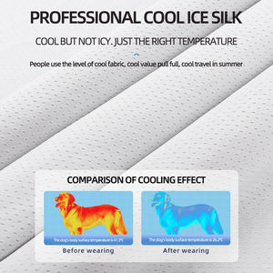 Accessoires pour animaux de compagnie, vêtements d'été pour chiens, veste rafraîchissante pour chien, vêtements respirants pour animaux de compagnie pour les journées chaudes, accessoires pour chiens - Product Image 3