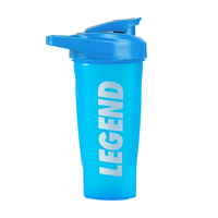 Bouteille d'eau sport en plastique pour homme, 400 ml, 600 ml, nouvelle vente chaude, shaker de protéines pour la gym, bouteille d'eau en plastique pour enfants
