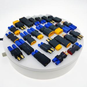 Amass EC2 EC3 <span class=keywords><strong>EC5</strong></span> EC8 RC 배터리 총알 터미널 전원 커넥터 납땜 바나나 플러그 소켓 어댑터 키트 (수/암) - Product Image 6