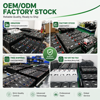 Stock UE Pologne Système de Stockage d'Énergie Solaire Domiciliaire 6500+ Cycles Batterie Lithium-Ion 51.2V 100Ah 120Ah 200Ah 300Ah Batterie LiFePO4 48V