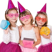 Accessoires de fête de saint-valentin 8 pièces lunettes colorées en verre de cœur d'amour cadeaux de fête pour enfants adultes ensemble de lunettes de cœur de saint-valentin