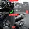 Autocollant de protection pour bouton de démarrage/arrêt du moteur style cristal, garniture intérieure pour Toyota, Barus, Lexus - Product Image 4