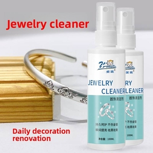 Nettoyant pour bijoux en or et argent 100ML Solution concentrée non toxique jetable pour le nettoyage de l'argent Nettoyage des appareils ménagers - Product Image 1