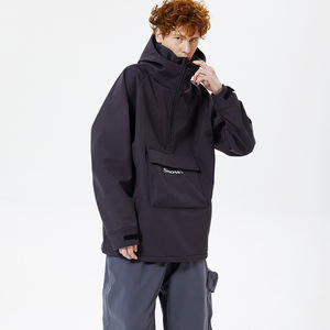 Combinaison de Ski NOIRE Veste de Ski respirante Veste de neige en plein air Veste de ski à la mode Veste Randonnée en montagne - Product Image 2