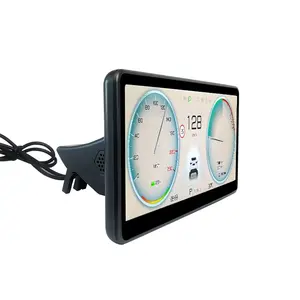 Grandnavi Model 3/Y car LCD meter display Touch Screen Car Radio Stereo Wireless Carplay Android Auto Carplay for tesla