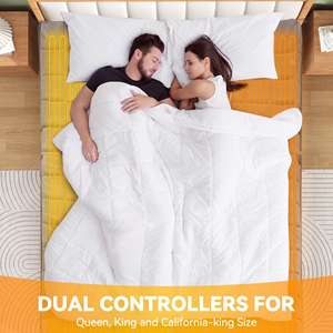 หมอนอิงไฟฟ้าขนแกะปะการัง นุ่มพิเศษ อ่อนโยนต่อผิว ขนาดใหญ่ ไม่เย็น นอนดึกได้ พับเก็บได้ 220v ผลิตในจีน - Product Image 4