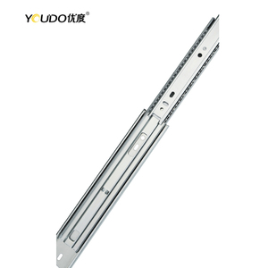 Youdo 45mm Telescopic kênh bình thường ngăn kéo <span class=keywords><strong>Slide</strong></span> 3 lần bóng mang ngăn kéo RUNNERS phụ kiện đồ nội thất - Product Image 4