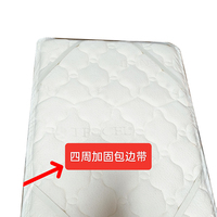 Ressort de matelas moderne confortable avec mousse à mémoire de forme Fermeté douce Épaisseur de 5cm Garantie de 10 ans pour la maison et la villa