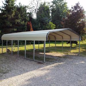 Abri d'auto et <span class=keywords><strong>garage</strong></span> en acrylique avec cadre en acier enduit de poudre Abri de <span class=keywords><strong>voiture</strong></span> de taille personnalisable de toit à cadre en <span class=keywords><strong>A</strong></span> durable - Product Image 3