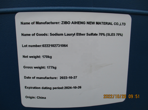 Cas 68585-34-2 De <span class=keywords><strong>Sodium</strong></span> Lauryl Éther Sulfate 70 / SLES 70% / Texapon N70 avec bon prix - Product Image 5