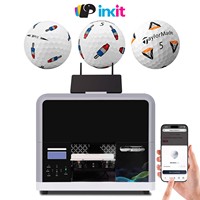 Новинка Inkit: Умный УФ-принтер для печати на мячах для гольфа с приложением Colorpark H5 и генерацией изображений с помощью ИИ