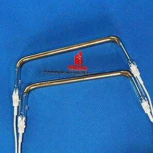 Lámpara de Calor Halógena Original para Termoformado de Automóviles, Calentador Halógeno de 460W, Lámpara Infrarroja de Color Dorado, Bombillas de Calor Infrarrojas, Tubo de Cuarzo para Calefacción - Product Image 4