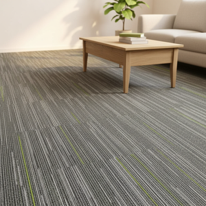 Dalles de moquette de bureau 25*100, insonorisation, prix bas, dalles de moquette bon marché, revêtement de <span class=keywords><strong>sol</strong></span> de bureau, dalles de moquette carrées de luxe commerciales - Product Image 6