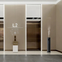 Diffuseur d'arômes électrique AeroScent, diffuseur d'air 1000ml 600m, pour hôtel, salle de sport, centre commercial, en alliage d'aluminium, contrôle intelligent par application, sans eau