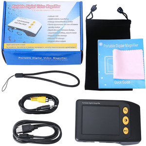 ポータブルハンドヘルド3.5インチデジタル拡大鏡電子ビデオロービジョン読書拡大鏡補助 - Product Image 6
