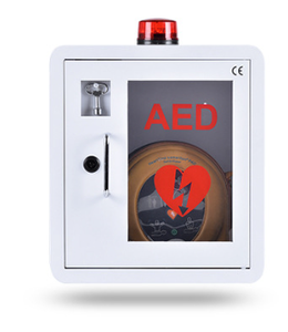 Kit de premiers soins MKR Boîte de rangement pour défibrillateur de type intérieur Alarme d'urgence Armoire murale à lumière <span class=keywords><strong>Aed</strong></span> - Product Image 6