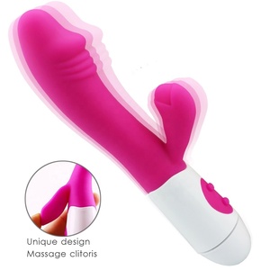 <span class=keywords><strong>Bon</strong></span> prix batterie version réaliste lapin vibrateur 30 vitesses vibrant gode de jouet de sexe pour les femmes couple adulte - Product Image 2