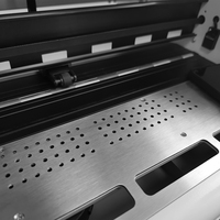 Plotter de Corte Láser de Vinilo con Tubo de CO2 RF, Alta Precisión, Automático, para Etiquetas de Ropa, Cortador Láser de Vinilo de Silicona 3D