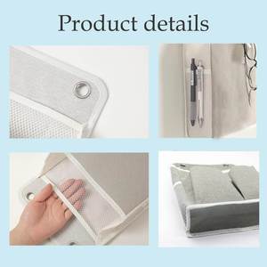 Wall and Door Organizer with Pockets Hanging <b>Basket</b> for Closet Systems Over the Door Organizer - Product Image 3