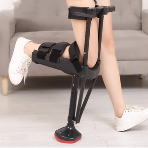 Bastón Médico Ajustable con Soporte de Tobillo Manos Libres, Capacidad de 250 lb, para Recuperación Postquirúrgica, Altura Ajustable, OEM, Venta al por Mayor - Product Image 1