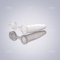 Tube de microcentrifugation en plastique de 0,6 ml, consommables de laboratoire professionnels pour les instituts de recherche, les laboratoires biotechnologiques