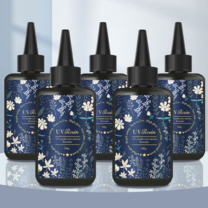 Resina UV 100g - Kit de Resina UV Mejorado, Resina Epoxi UV de Curado Ultravioleta Transparente Tipo Cristal para Manualidades y Joyería - Product Image 1