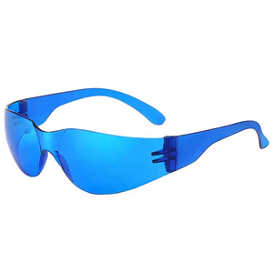 Lunettes de sécurité élégantes de qualité supérieure conformes aux normes CE, sans monture, transparentes, résistantes aux rayures, protection des <span class=keywords><strong>yeux</strong></span> pour le travail - Product Image 4
