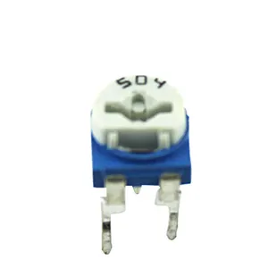 RM065-504 Blauw Potentiometer Weerstand 500K Horizontale