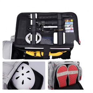 BSCI Factory Ski Bag Snowboard <b>Backpack</b> Winter Sports Travel Bag Boot & Helmet Shoulder Strap <b>Light</b> <b>Weight</b> Easy Access Storage - Product Image 2