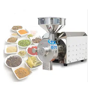 Commercial herb grinder flour mill machine hand powder grinding machine