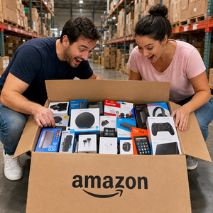 Boîte Mystère Retours d'Amazon Vente en Gros Électronique Smartphones Tablettes Ordinateurs Portables 10 Kg Stock Prêt Expédition 24H Fourniture en Gros - Product Image 3