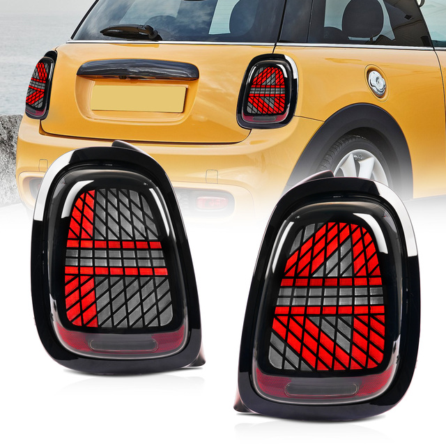 ARCHAIC Newest Taillights for MINI F56 Cooper F55 F57 2014-2024 Upgrade to 2024 Style MINI Cooper S One D Rear Lamp Tail Light