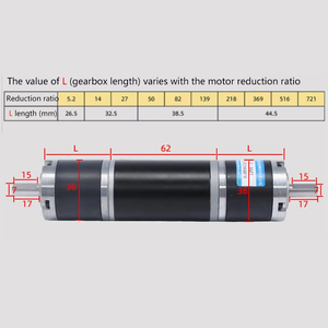 Moteur à engrenages à faible consommation d'énergie avec protection contre les surcharges pour utilisation intensive - Product Image 6