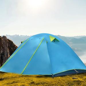 Tenda da Campeggio Professionale a Doppio Strato per Una Persona, Palo in Alluminio, Impermeabile, per Ciclismo ed Escursionismo - Product Image 2