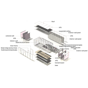 Hutte portable en forme de pomme, conteneur de couchage, hôtel, capsule préfabriquée, maison miniature, idéale <span class=keywords><strong>pour</strong></span> les vacances et les séjours B&B - Product Image 6