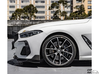 Kit de carrosserie personnalisé de style nouveau pour BMW Série 8, amélioration avec lame de pare-chocs avant en fibre de carbone sèche 3K de haute qualité
