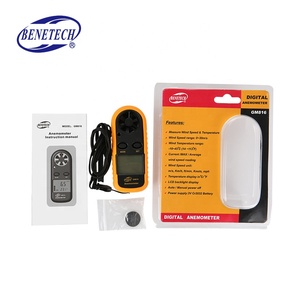 BENETECH GM816 Anemómetro Digital, Medidor de Velocidad del Viento, Mini Medidor de Velocidad/Flujo de Aire, Temperatura, Pantalla LCD con Retroiluminación, Precisión de +/-5% - Product Image 6