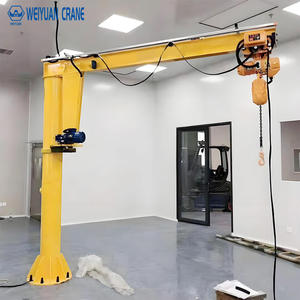 सस्ती कीमत में 360 डिग्री स्लीविंग इलेक्ट्रिक मोबाइल कैंटीलीवर क्रेन 500 किलोग्राम 1 टन 2 टन 5 टन जीब क्रेन - Product Image 2