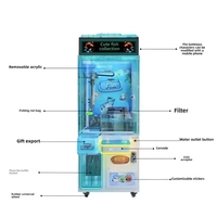Machine de jeu à monnayeur ACS : Grue, Course de Voitures Vidéo, Pêche aux Poissons, en Métal, Alimentation 110/220V pour Parcs d'Attractions et Centres Commerciaux