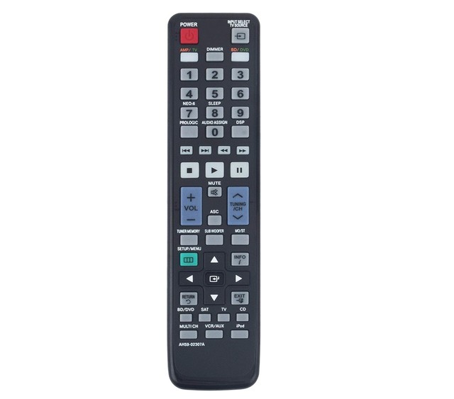 RCU Customized Control Unit AH59-02307A Replaced Remote Fit for Samsung AV Receiver Control